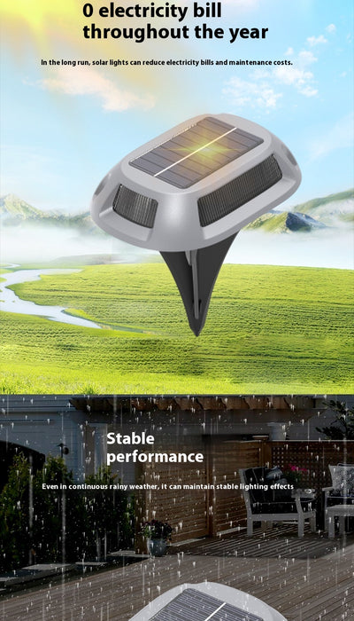 Lámpara Solar de Piso Impermeable Dual: Camino y Jardín - Image 11