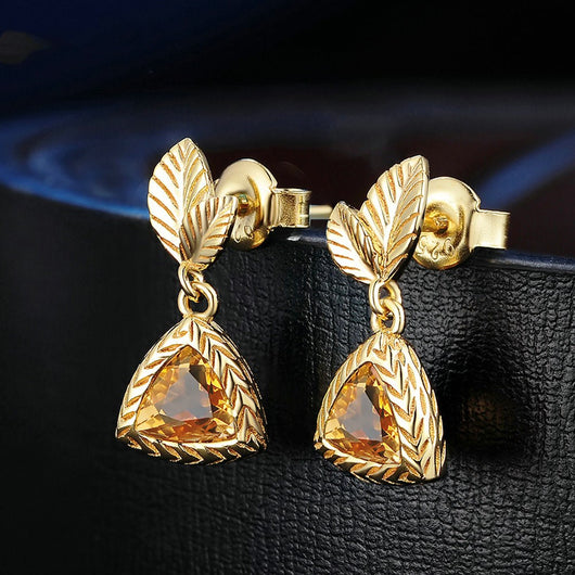 Aretes de Citrino Natural - Image 5
