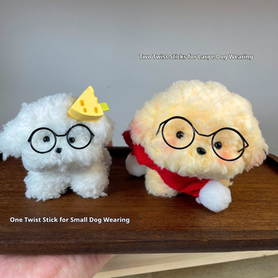 Lentes Miniatura con Varilla Twist y Muñeca Cachorro - Image 2