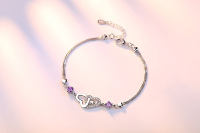 Pulsera de Corazón en Plata 925 con Circonitas - Image 7
