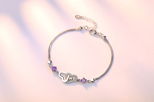 Pulsera de Corazón en Plata 925 con Circonitas - Image 7