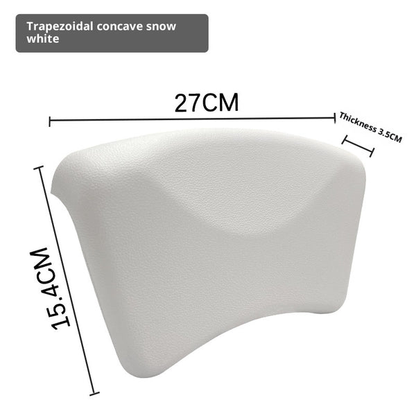 Almohada de Baño PU Moderna con Respaldo Ergonómico