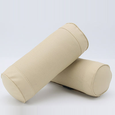 Almohada Cilíndrica de Cuero para Asiento de Auto - Image 10