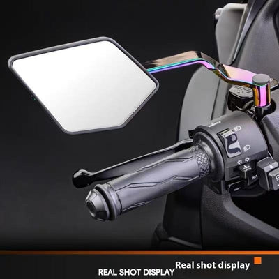 Espejo Retrovisor Deportivo con Alerón Modificado para Motos y Autos Eléctricos - Image 3