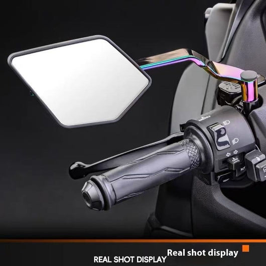 Espejo Retrovisor Deportivo con Alerón Modificado para Motos y Autos Eléctricos - Image 3