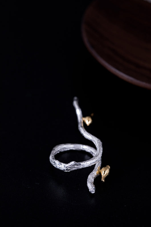 Anillo Ajustable con Diseño de Ave - Image 20