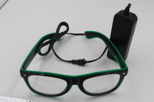 Gafas LED EL Wire 7 Colores Intermitentes - Accesorios Luminosos para Fiestas - Image 20