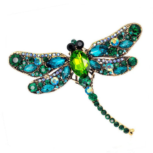 Broche Vintage Libélula Grande