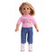 Conjunto de Suéter y Jeans para Muñeca American Girl de 18 Pulgadas