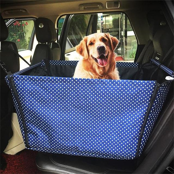 Hamaca Portátil para Mascotas en Auto - Impermeable y Segura