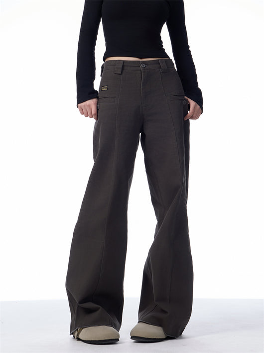 Pantalones Retro Holgados para Mujer - Comodidad Clásica - Image 14
