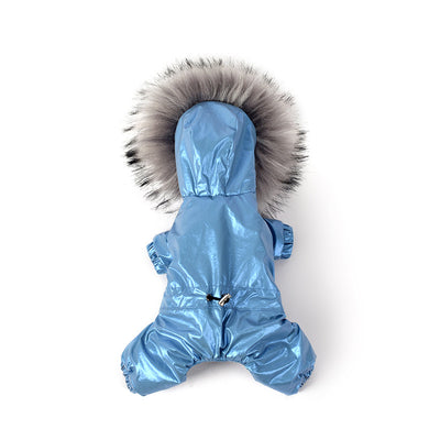 Abrigo Acolchado de Plumas para Perros - Ropa de Invierno - Image 2