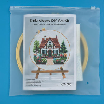 Kit Completo de Bordado Cottage Garden - Image 5
