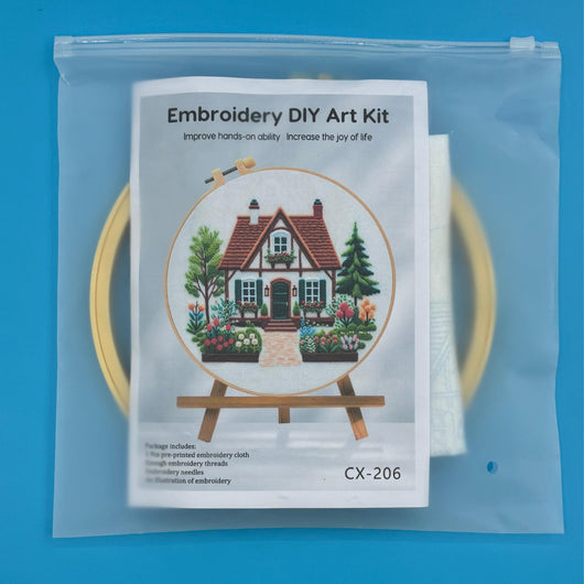 Kit Completo de Bordado Cottage Garden - Image 5