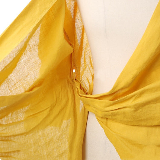 Blusa de Algodón con Mangas Globo - Image 4