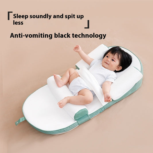 Almohada Antireflujo para Bebé - Cuña de Apoyo para Lactancia y Descanso