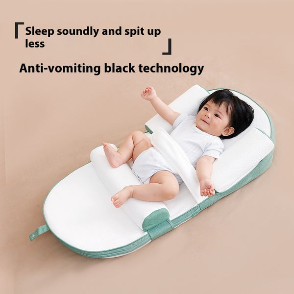 Almohada Antireflujo para Bebé - Cuña de Apoyo para Lactancia y Descanso