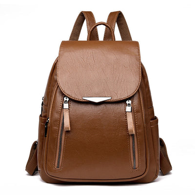 Mochila Casual de PU Wild Fashion - Estilo y Funcionalidad - Image 11