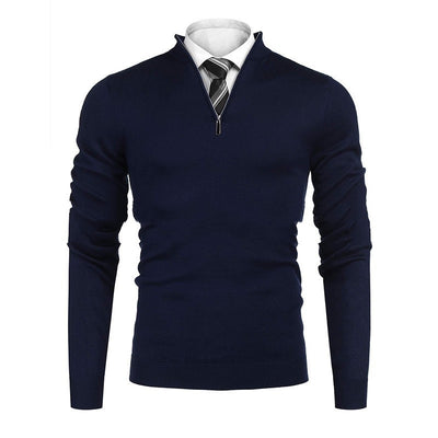 Polo Cuello Alto Manga Larga Estilo Europeo Premium - Image 9