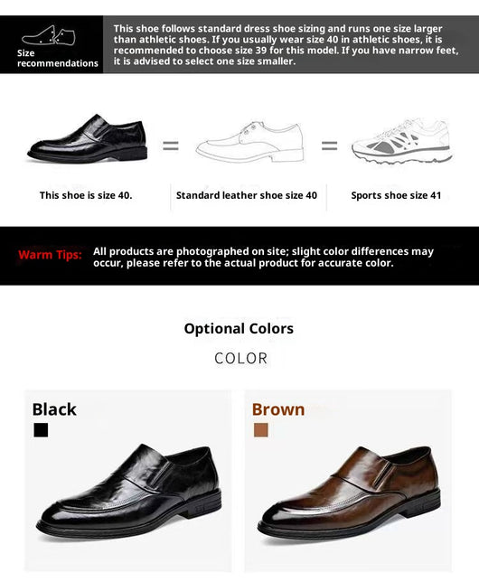 Zapatos de Cuero Suave para Novio - Mocasines Elegantes Punta Fina Suela Flexible - Image 11