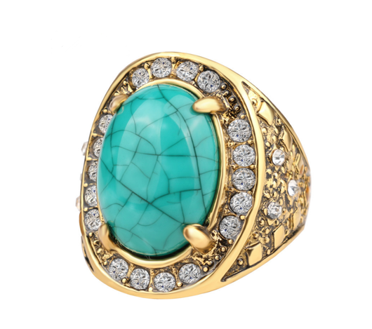 Anillo de Diamante Vintage con Diseño de Moda