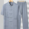 Camisa de Manga Corta Ice Silk para Hombre