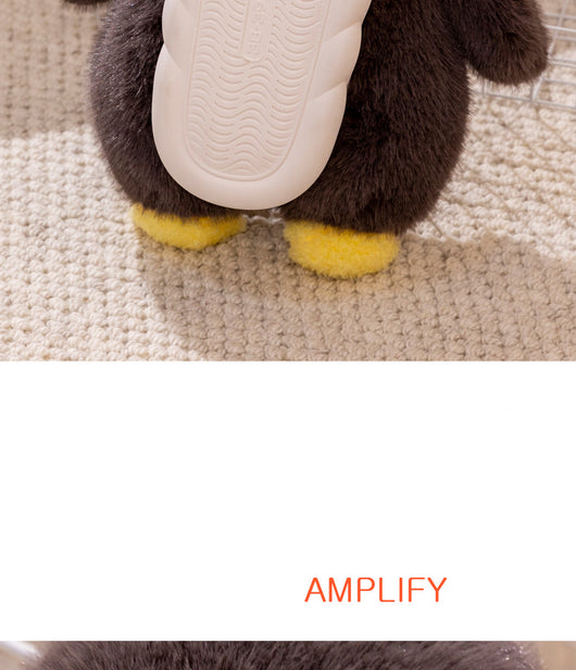 Pantuflas Pingüino Multicolor - Zapatillas Peluche Cálidas para Mujer - Image 10