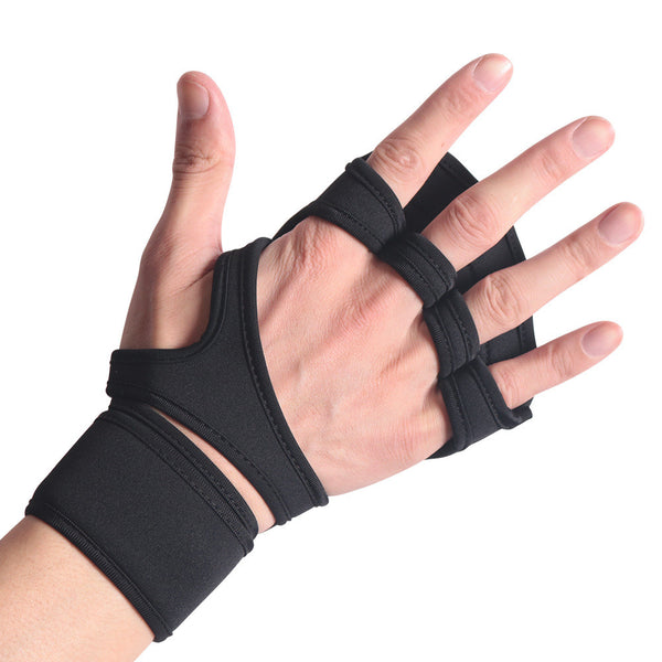 Guantes de Entrenamiento Fitness Antideslizantes y Transpirables de Medio Dedo