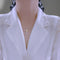 Aretes de Perla de Agua Dulce Estilo Barroco - Concha Madre Premium