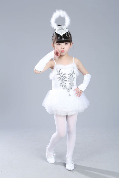 Falda Tutú Infantil con Tirantes de Gasa Elegante - Image 2
