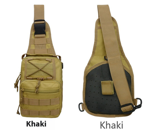 Bolsa Mensajera Táctica Impermeable en Tela Oxford con Camuflaje - Image 5