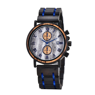 Reloj de Cuarzo Leisure Business con Madera Natural - Image 8