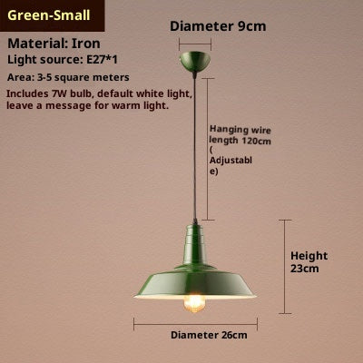 Lámpara Colgante Minimalista Nórdica para Restaurante y Cafetería Estilo Americano - Image 16