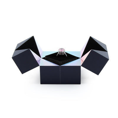 Caja de Anillo Personalizada Cubo Mágico - Propuesta de Matrimonio - Image 10