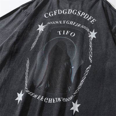 Camiseta Estampada Americana para Hombre - Image 4