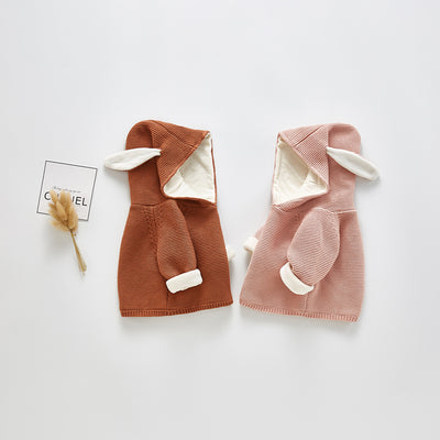 Cardigan Infantil con Orejas de Conejo - Suéter Versátil para Niños y Niñas - Image 6