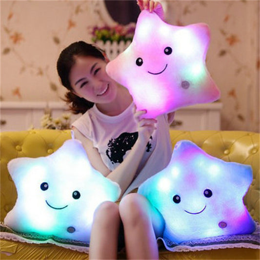 Almohada Luminosa de Cuerpo Completo Multicolor