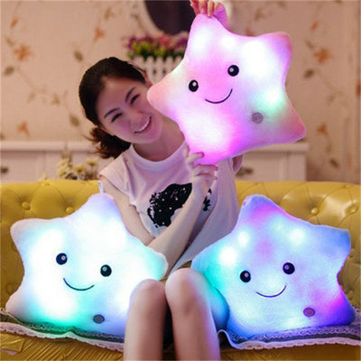 Almohada Luminosa de Cuerpo Completo Multicolor