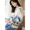 Cardigan Tejido Estampado para Mujer - Colección Otoño