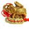 Elefante Dorado Feng Shui en Cobre Puro - Talismán de Prosperidad y Protección