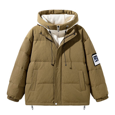 Chaqueta de Plumón 90% Pato Blanco Unisex - Abrigo Suelto y Cálido - Image 12