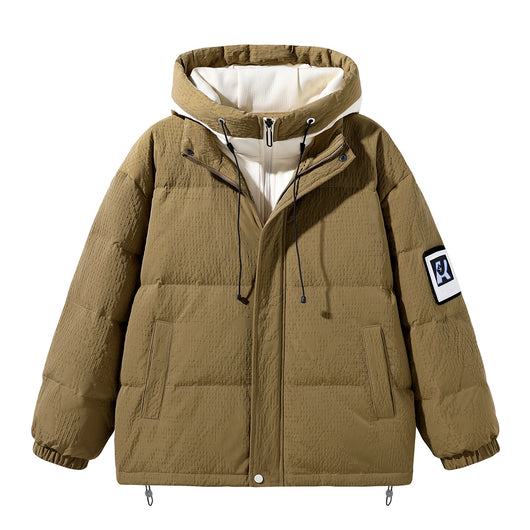 Chaqueta de Plumón 90% Pato Blanco Unisex - Abrigo Suelto y Cálido - Image 12