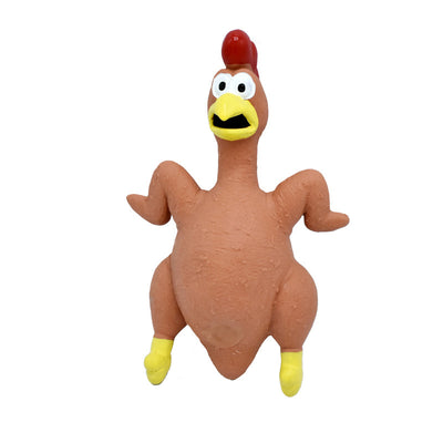 Juguete Interactivo Pollo Chirriante Resistente a Mordidas para Perros - Image 13