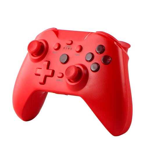 Blue Bluetooth wireless game controller with black joysticks and buttons for Android, iOS, PC, and Switch. - Image 10