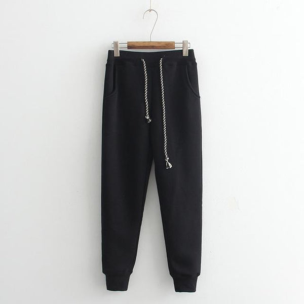 Pantalones de Buzo con Cordón para Mujer - Comodidad Casual