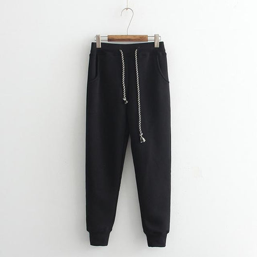 Pantalones de Buzo con Cordón para Mujer - Comodidad Casual - Image 2