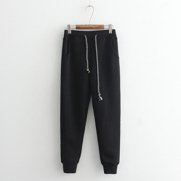 Pantalones de Buzo con Cordón para Mujer - Comodidad Casual