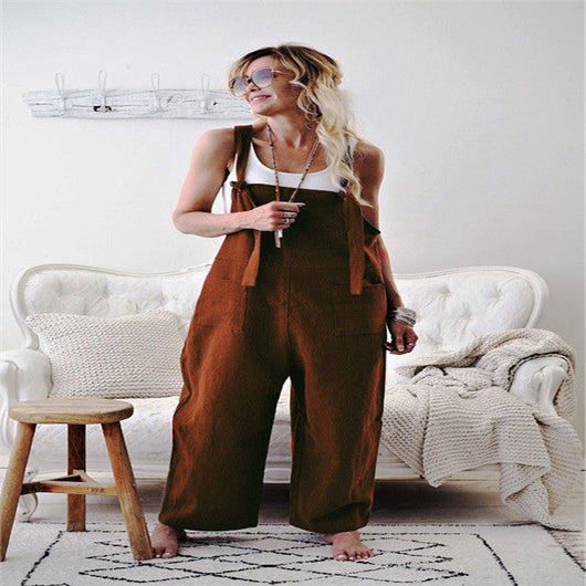 Pantalones Overol Mujer Talle Medio en Denim - Image 2