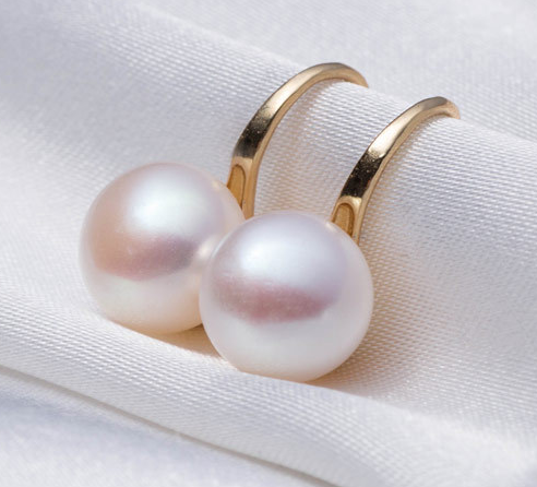 Aretes de Perlas Micro Engarzadas - Image 4