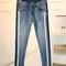 Jeans rectos lavado clásico